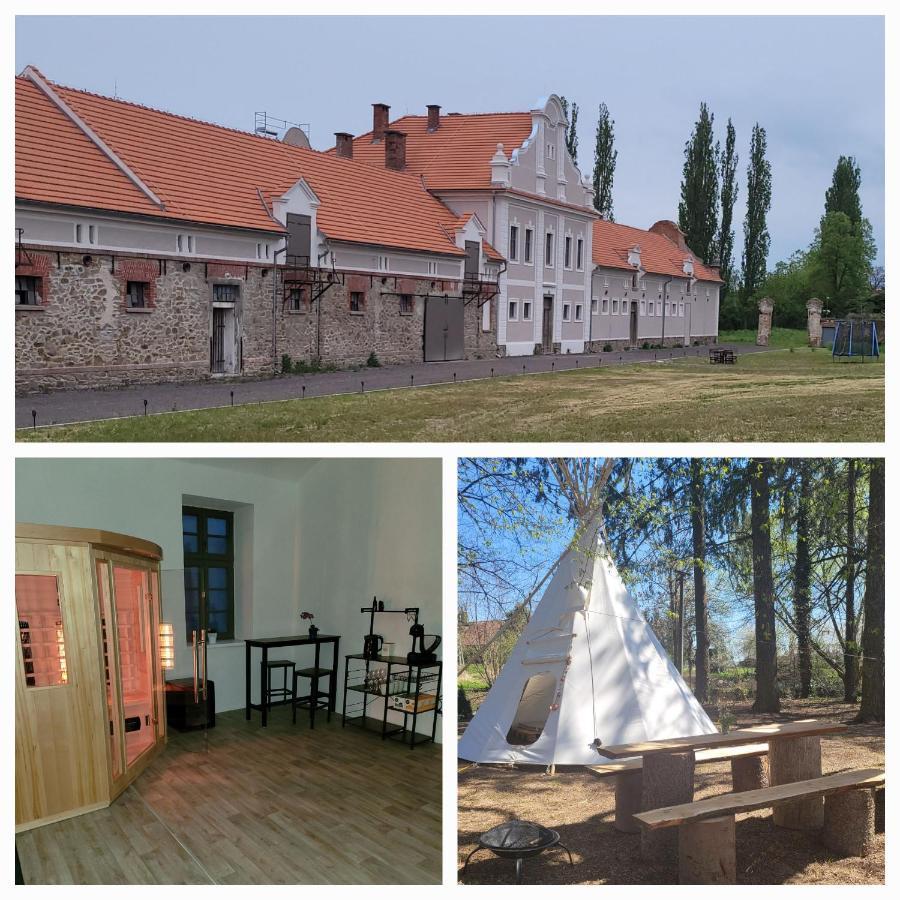 Chateau Moravany - Apartmany, Teepee A Wellness Ronow an der Doubrava Exterior foto